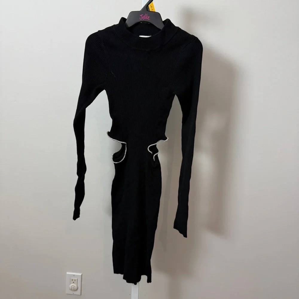 H&M CUT-OUT BODYCON tight dress size XS - Picture 5 of 5
